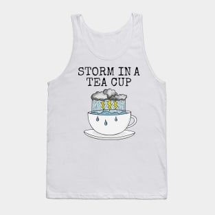 Storm In A Tea Cup Weather Meteorologist Funny Tank Top